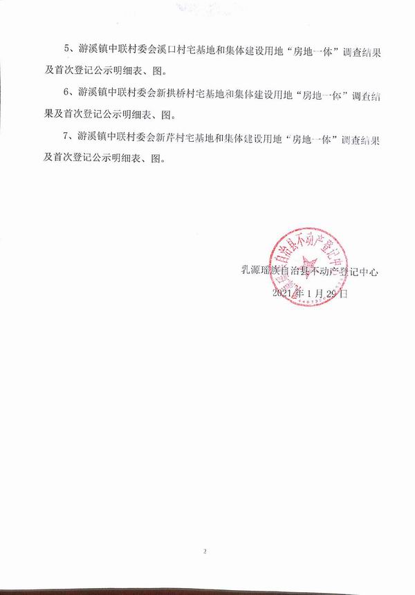 调整大小 不动产首次登记公告（游溪镇中联村委会房地一体登记）2.jpg