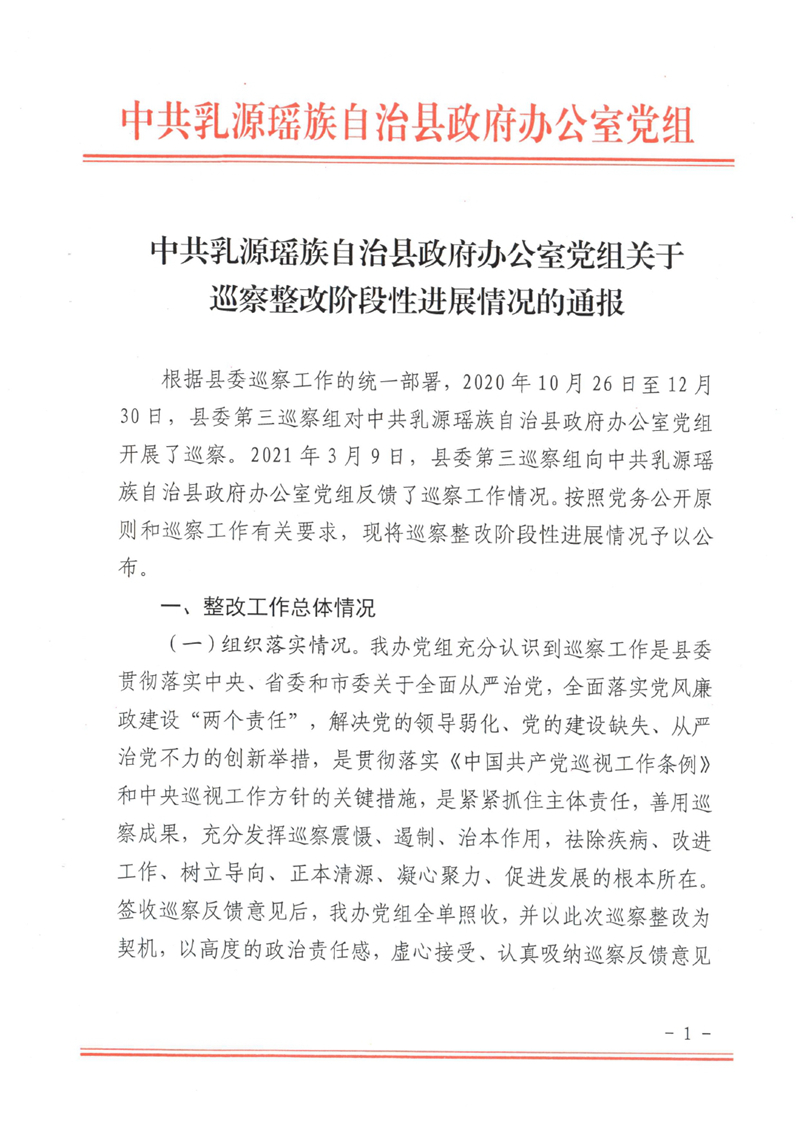 中共乳源瑶族自治县政府办公室党组关于巡察整改阶段性进展情况的通报0000.jpg