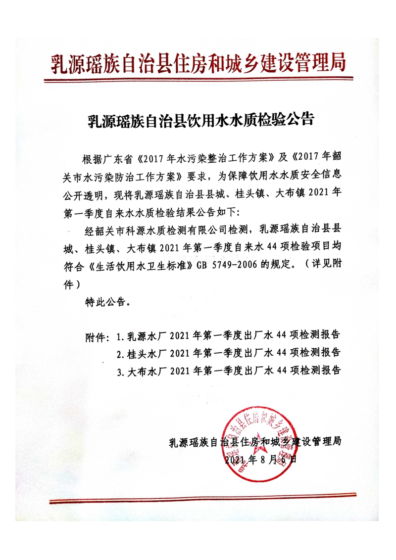 2021年第一季度乳源县城、桂头镇、大布镇饮用水水质公告0000.jpg
