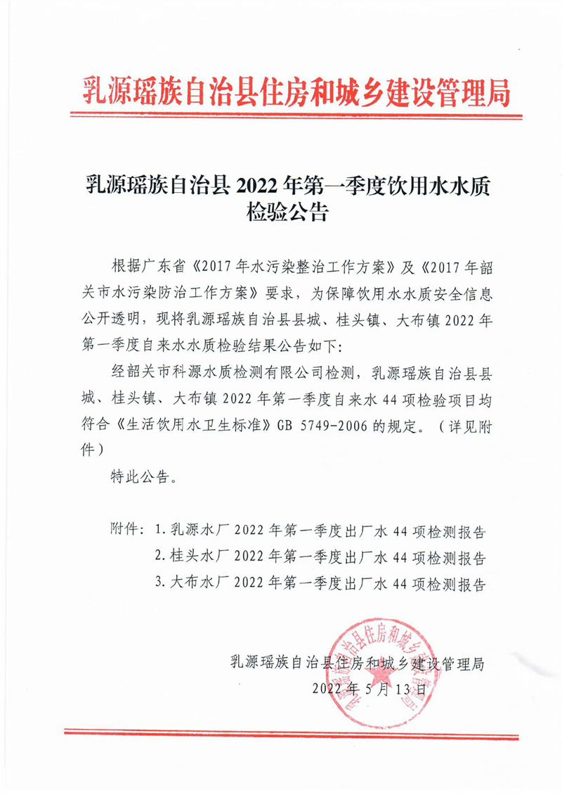 乳源瑶族自治县2022年第一季度饮用水水质检验公告0000.jpg