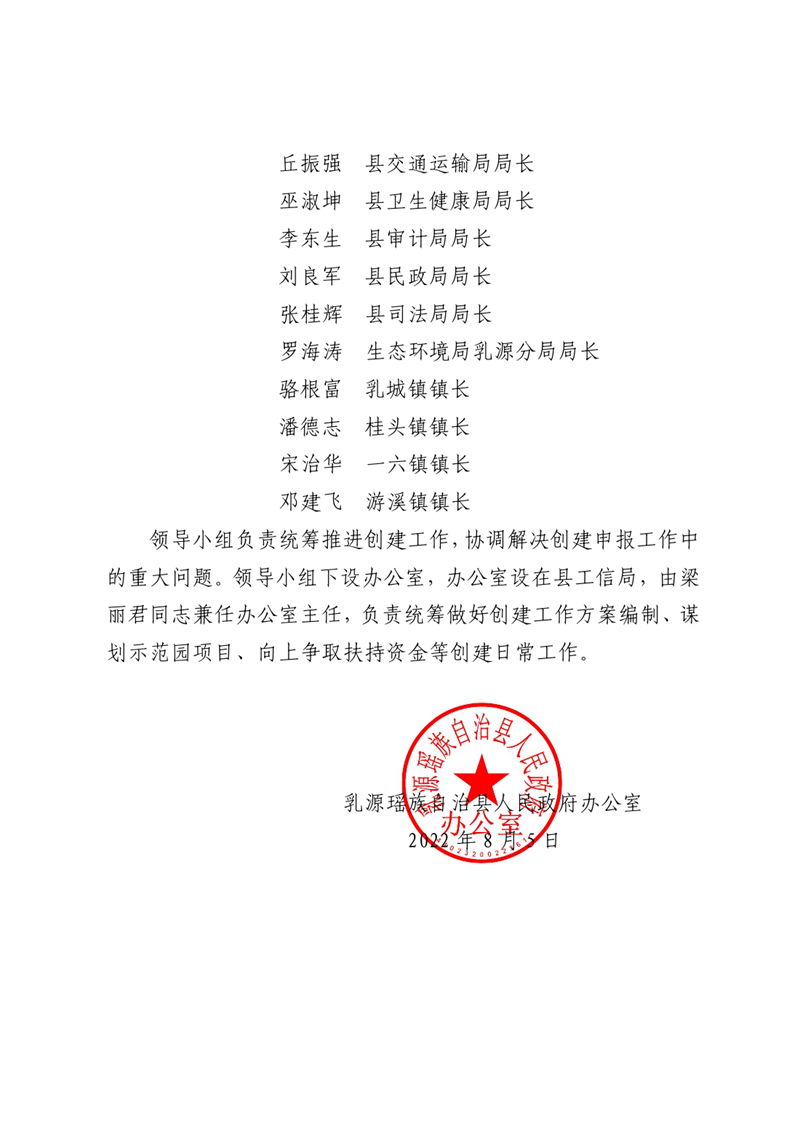 关于成立乳源瑶族自治县创建国家农村产业融合发展示范园工作领导小组的通知0001.jpg