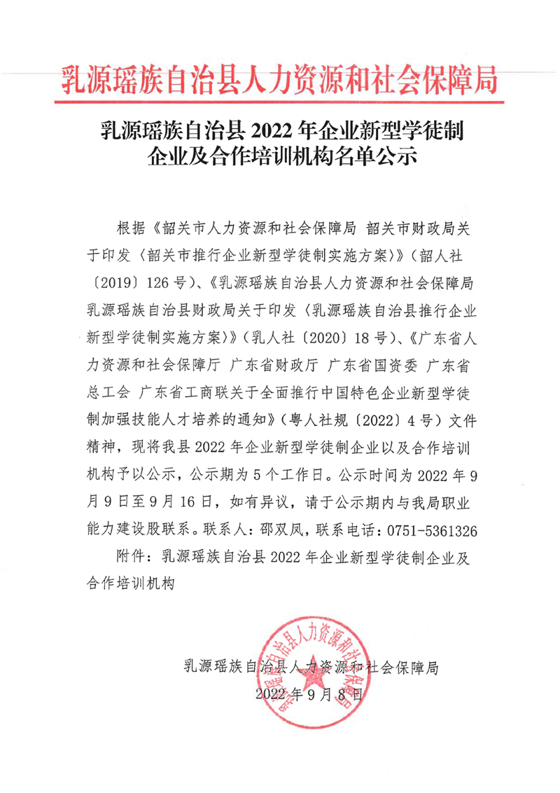2022年企业新型学徒制企业及合作培训机构名单公示0000.jpg