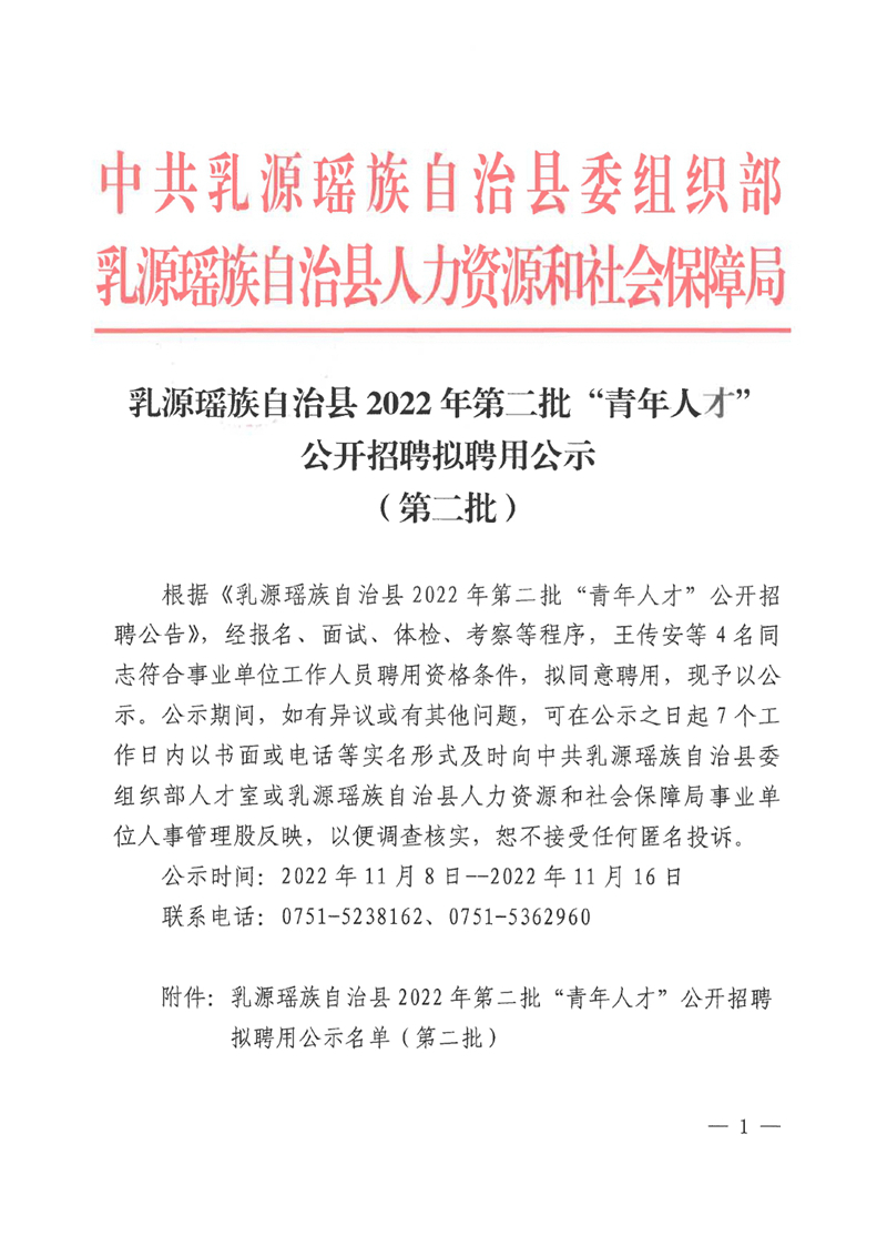 乳源瑶族自治县2022年第二批“青年人才”公开招聘拟聘用公示（第二批）0000.jpg