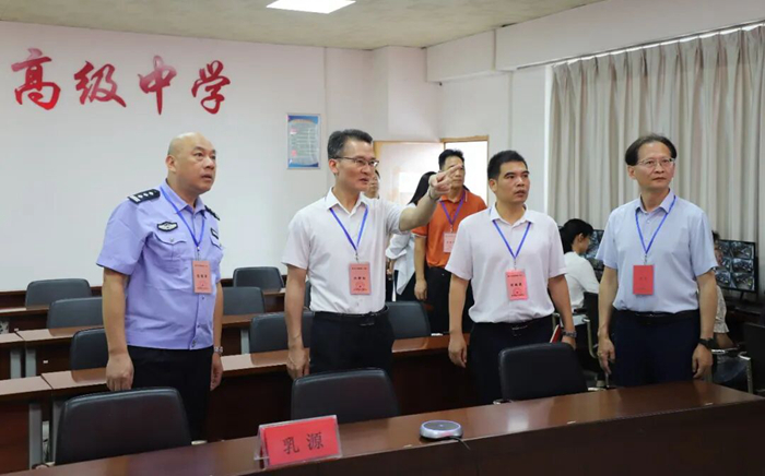 唐振朝到乳源高级中学检查高考组织和服务保障工作
